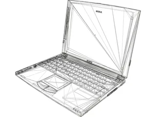 Laptop Sony 3D Model