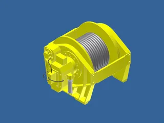 Winch 3D Model