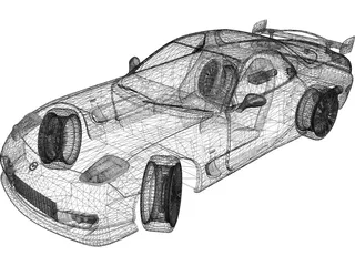 Mazda RX-7 3D Model