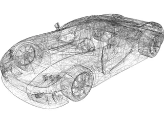 Koenigsegg CCXR 3D Model