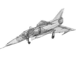 IAI Kfir C7 3D Model