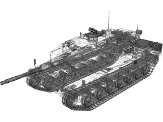 Leopard II 3D Model