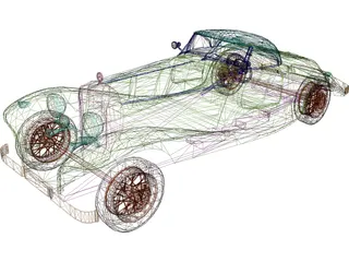 Mercedes-Benz 540 3D Model