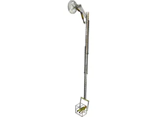 One Man Cherrypicker 3D Model