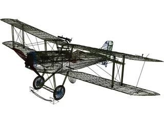 Royal Aircraft Factory S.E.5 (RAF) 3D Model