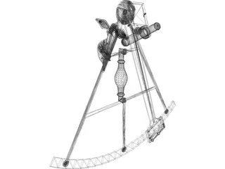 Sextant 3D Model