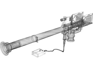 Stinger Launcher 3D Model