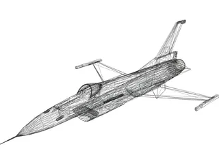 F-16 3D Model