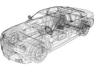 Chrysler 300C (2006) 3D Model