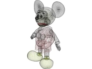 Mickey Mouse 3D Model