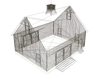 Machine Shed 3D Model