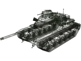 M60 A3 3D Model