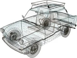 Trabant 601S 3D Model