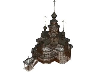 Church Tranfiguration 3D Model