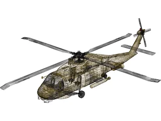 Sikorsky SH-60B Seahawk 3D Model