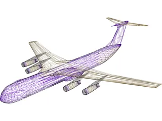 C-141 Starlifter 3D Model