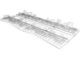 City Block 3D Model