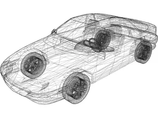 Isuzu Geo Storm (1993) 3D Model