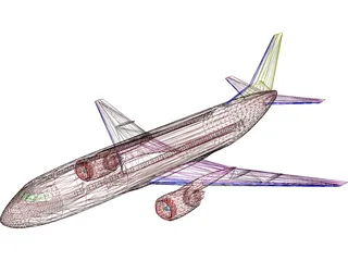 Boeing 737-300 3D Model