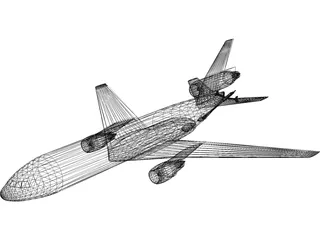 KC-10 Extender 3D Model