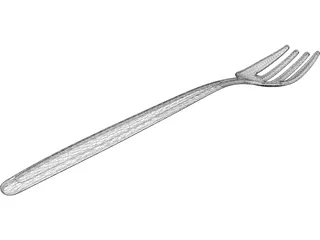 Fork 3D Model