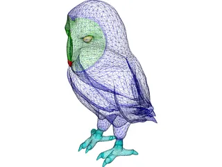 Owl Barn 3D Model