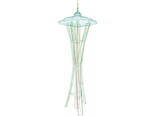 Space Needle 3D Model