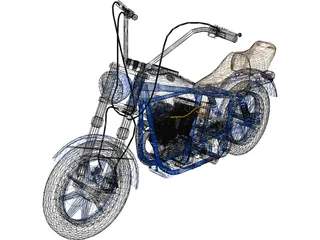 Harley-Davidson 3D Model