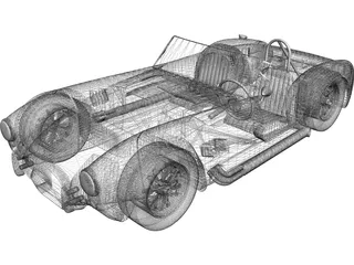 Shelby Cobra (1966) 3D Model