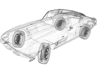 Chevrolet Corvette (1965) 3D Model