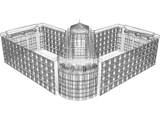 State Building 3D Model