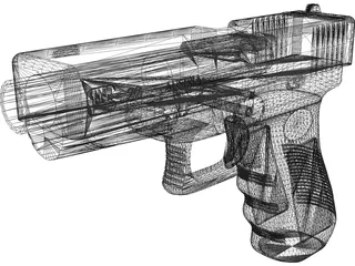 Glock 22 3D Model