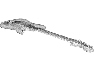 Guitar Electric 3D Model