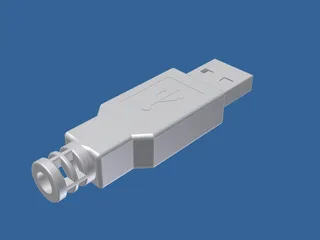 USB Connector 3D Model