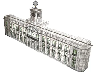 Puerta del Sol Madrid 3D Model