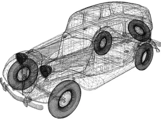 GAZ M1 3D Model