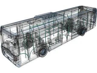 Bus Iveco Citelis 3D Model