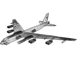 B-52G/H 3D Model