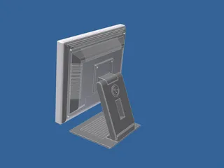 LG TFT Computer Monitor 3D Model