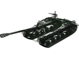 IS-3 Heavy Tank 3D Model