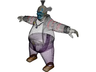 Spawn Evil Klown 3D Model