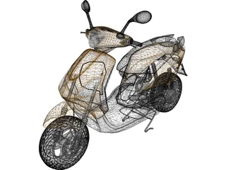 Scooter 3D Model