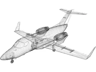 Honda HA-420 HondaJet 3D Model