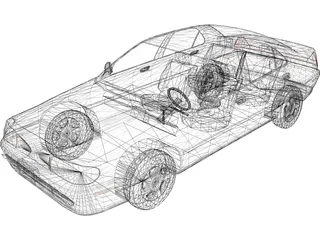 Oldsmobile 88 3D Model