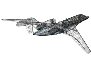 Cessna Citation X 3D Model