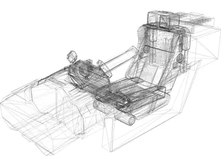 VF Cockpit 3D Model