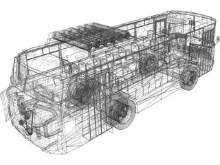 LAZ 695 3D Model