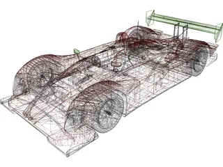 Courage C65 LeMans 3D Model