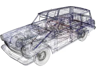 GAZ 22 (1965) 3D Model