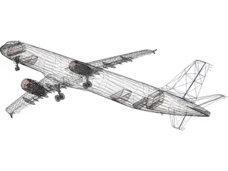 Airbus A321 SAS 3D Model